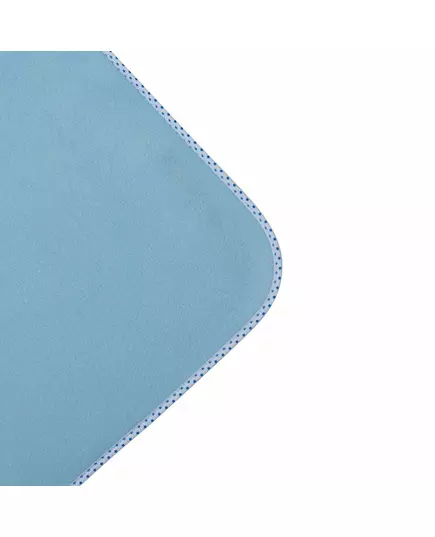 Baby fleece deken 100x75 cm met blauwe sterren