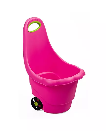 Multifunctionele speelgoed trolley - 60 cm - roze