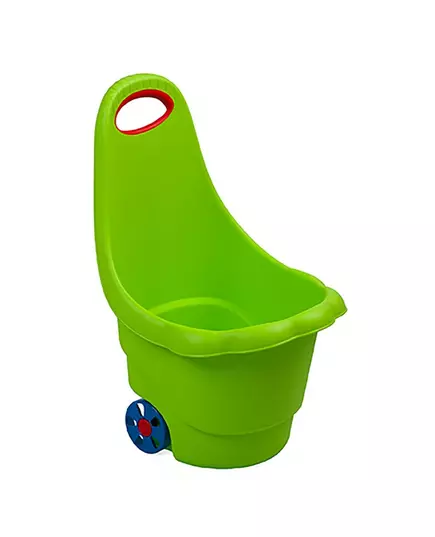 Multifunctionele speelgoed trolley 60 cm - groen