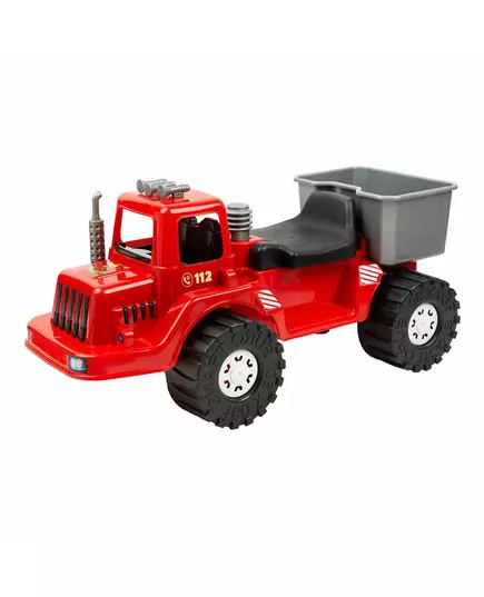 Loopauto brandweerwagen 70 cm - rode kinder vrachtwagen