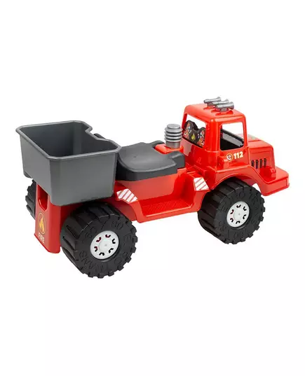 Loopauto brandweerwagen 70 cm - rode kinder vrachtwagen