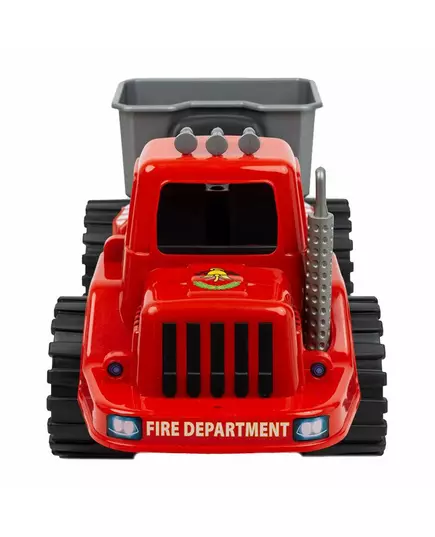 Loopauto brandweerwagen 70 cm - rode kinder vrachtwagen