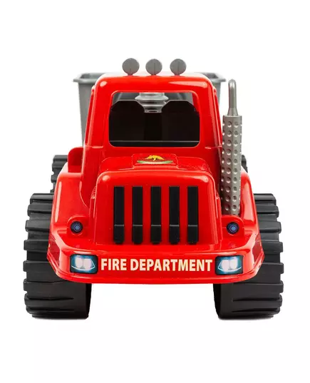 Loopauto brandweerwagen 70 cm - rode kinder vrachtwagen