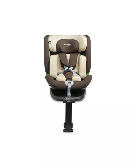 I-Size Autostoeltje 360° Rotatie Bruin Beige Veiligheid