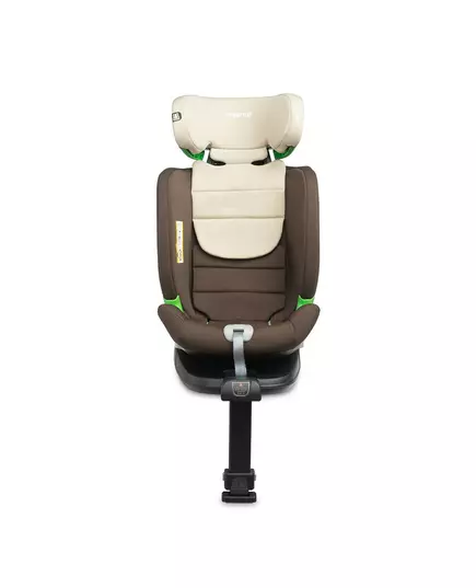 I-Size Autostoeltje 360° Rotatie Bruin Beige Veiligheid