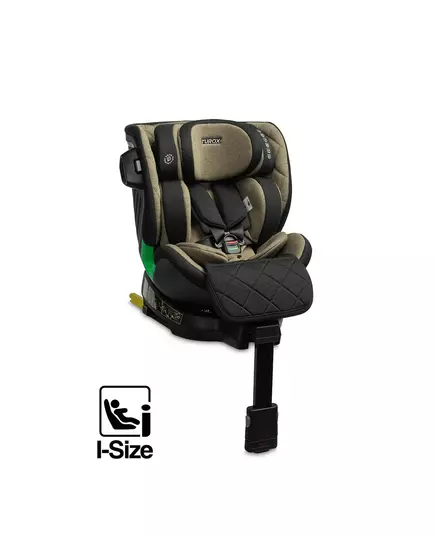 I-SIZE Autokinderzitje - 360° draaibaar - Grijs/zwart