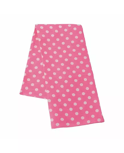Katoenen Luiers 70x70 cm - 4 Stuks - Roze met Stippen
