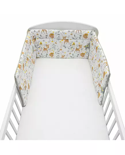 3-delige Beddengoedset voor Baby met Dieren 100/135 cm