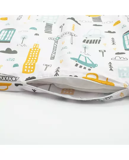 3-delige Beddenset 90x120 cm - City Mustard