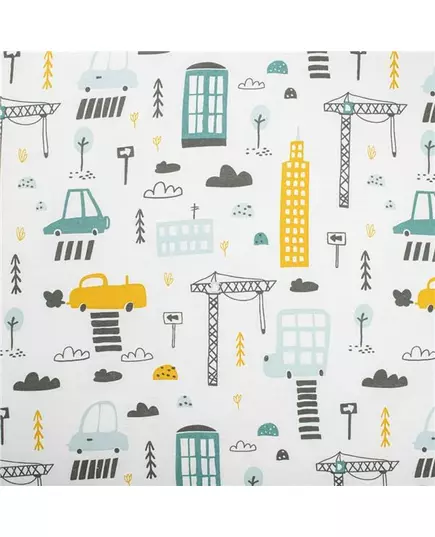 3-delige Beddenset 90x120 cm - City Mustard