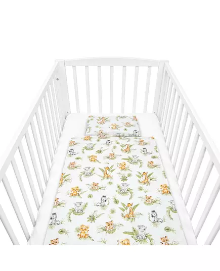 Kinderen Beddenset - Dierenprints - Jungle 90/120 cm