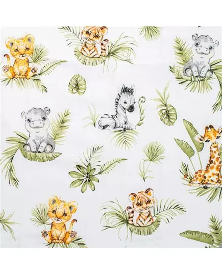 3-delige Baby Beddenset 100x135 cm - Jungleprint