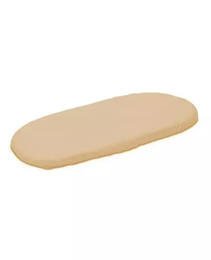 Hoeslaken 35x75 cm - Beige - Jersey Katoen - Kinderwagen