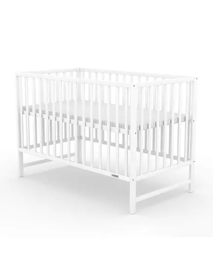 Kinderbedje BASIC - Wit - Stevig - Voor peuters