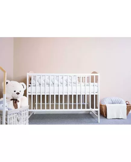 Stevig Houten Babybedje met Lattenbodem - Eikenlook