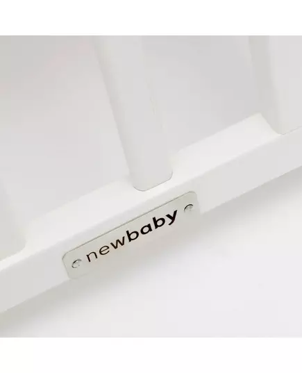 Kinderbed - Wit-grijs - Veilig elegant ontwerp - Modern