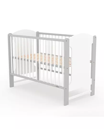 Klassiek Wit-Grijs Kinderbed - Baby Meubels