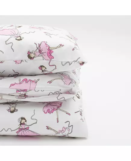 Baby bedtextielset - Ballerina - Kussen & dekbedovertrek