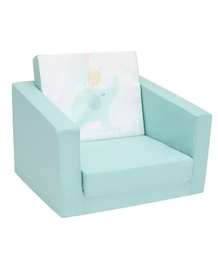 Kinderfauteuil Olifant - Lichtblauw - Kindvriendelijk