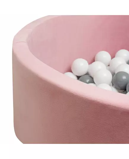 Droge Ballenbak voor Kinderen - Roze met Speelballen