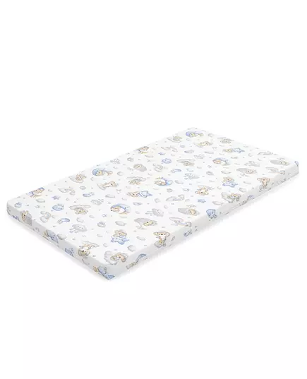 Matras 120x60x6 cm - Kindvriendelijk Koala blauw