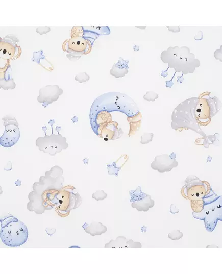 Matras 120x60x6 cm - Kindvriendelijk Koala blauw