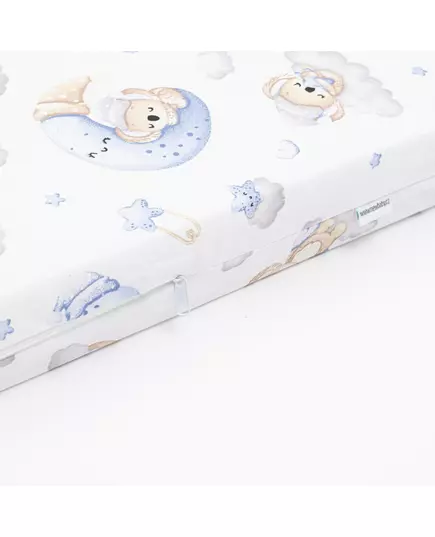 Matras 120x60x6 cm - Kindvriendelijk Koala blauw