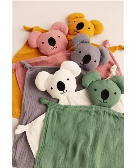 Knuffeldoekje Koala - Geel - Pluche Baby Speelgoed