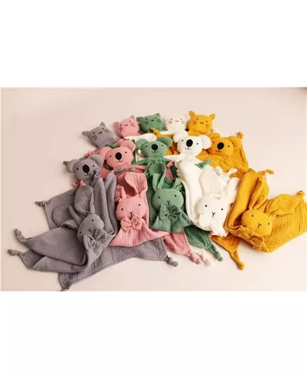 Knuffeldoekje Koala - Geel - Pluche Baby Speelgoed