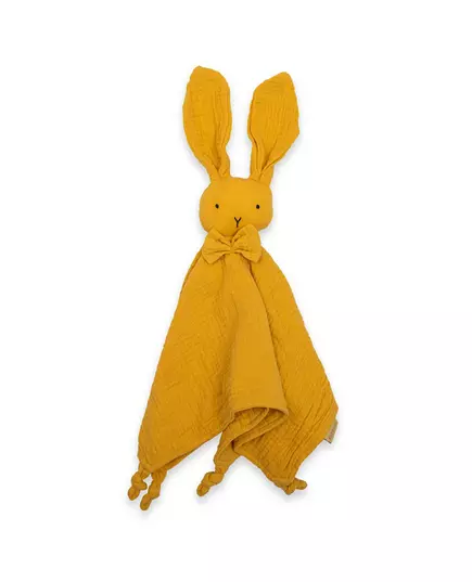 Knuffeldoek Konijn Geel - Cuddly Toy voor Baby