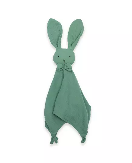 Baby Knuffeldoekje Konijn - Zacht en Groene Muslin