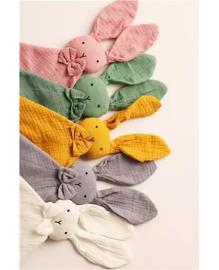 Knuffeldoek Grijze Konijn - Zacht Troostobject