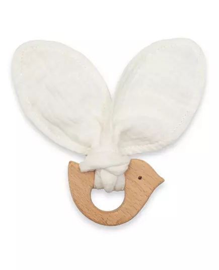 Bijtring Vogelvorm - Houten Speelgoed - Babyaccessoire