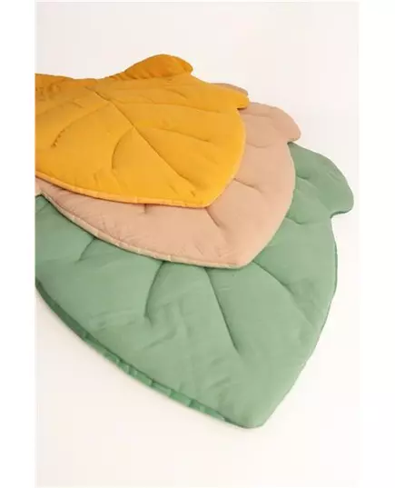 Speelkleed Mušelín Bladvorm Mosterdgeel 100x80 cm