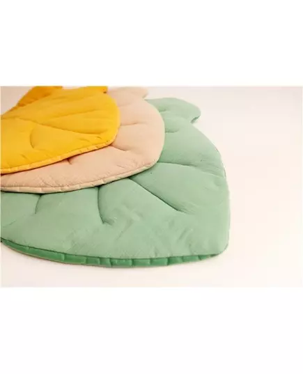 Vloerkleed - Bladvorm - Beige - Zacht - Speelkleed