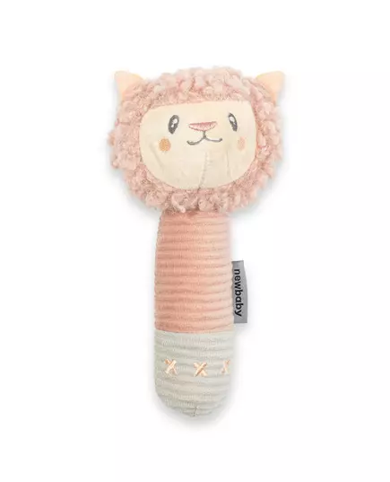 Rammelaar Lama Pluche met Geluid - Veilig Babyspeelgoed