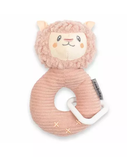 Lama Rammelaar - Kleurrijk Pluche Babyspeelgoed