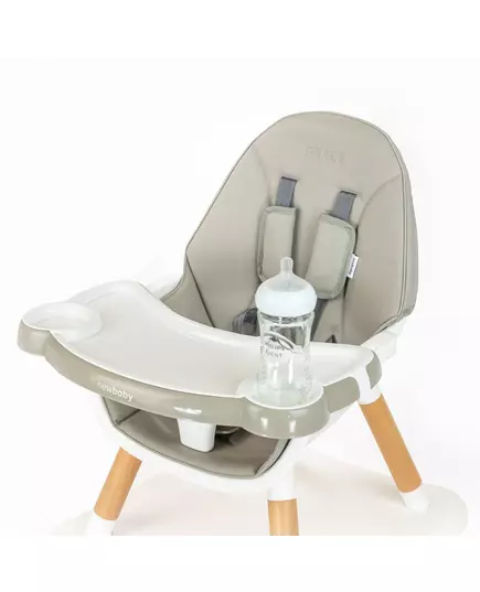3in1 Kinderstoel - Hoogte verstelbaar - Grace Grey