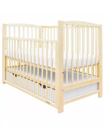 Houten babybedje met spijlen en lade - Veilig slapen