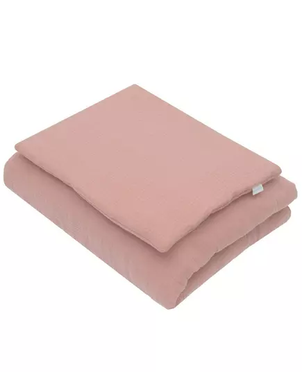 Gevoerde Hydrofiele Deken - Roze - 80x70 cm