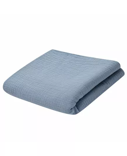 Babydeken Hydrofiel Katoen Blauw 70x100 cm Zacht