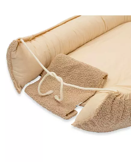Babynestje - Teddy Beige - Multifunctioneel - 90x50 cm