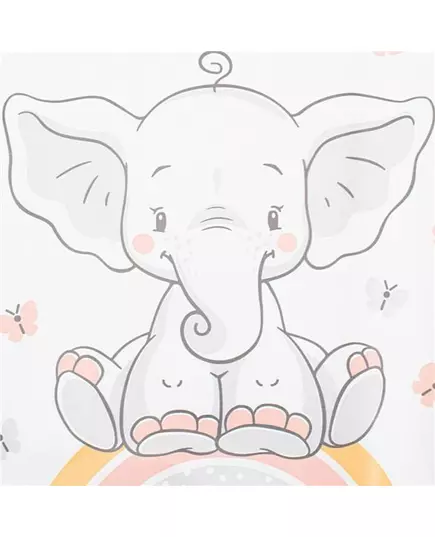 Verschoningsmatje Olifant 47x70cm - Zacht en Compact