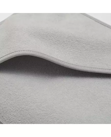 Badcape met Kap 80x80 cm - Grijs - Hydrofiel & Fleece