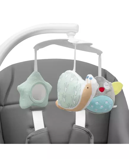 Moderne 2-in-1 Kinderstoel met Verstelbare Rugleuning