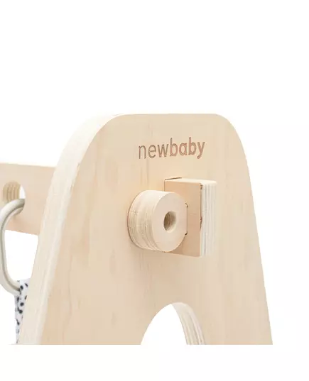 Houten Babygym met Bijtring en Rammelaar - Speelgoed