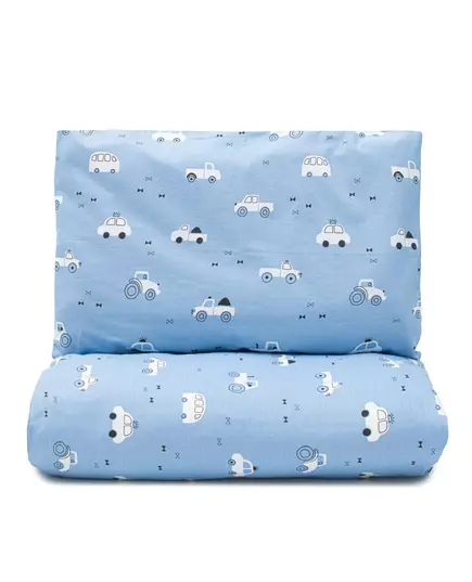 Speelse voertuigen bedset - 2-delige baby set