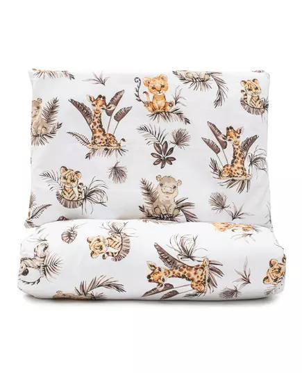 Babydekbed 2-Delig Safari Dierenprint 90x120 cm