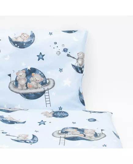 Beddengoedset Teddyberen en sterren 90/120 cm