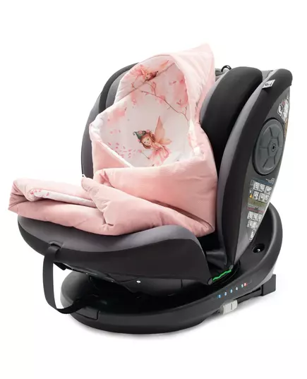 Voetenzak - Roze - Gevoerde omslagdoek voor autostoel